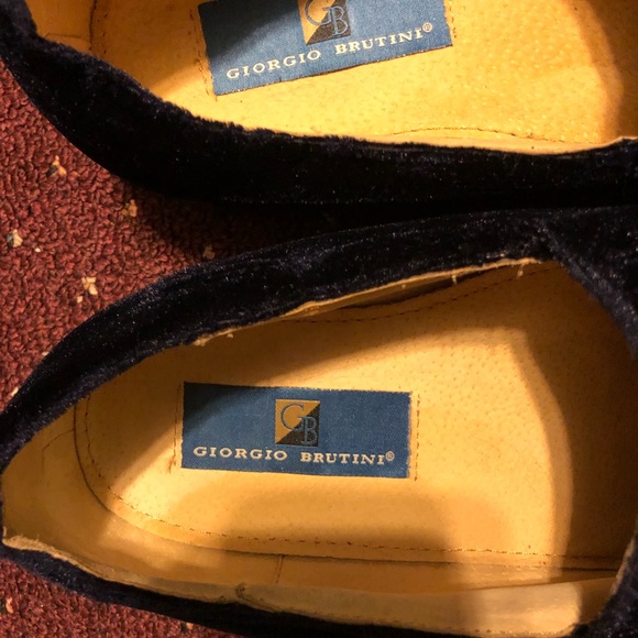 Giorgio Brutini Blue Velvet Men slip on - Picture 2 of 11
